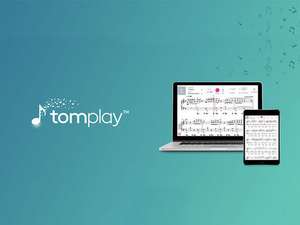 Tomplay™ Interactive Sheet Music 1-Year Subscription
