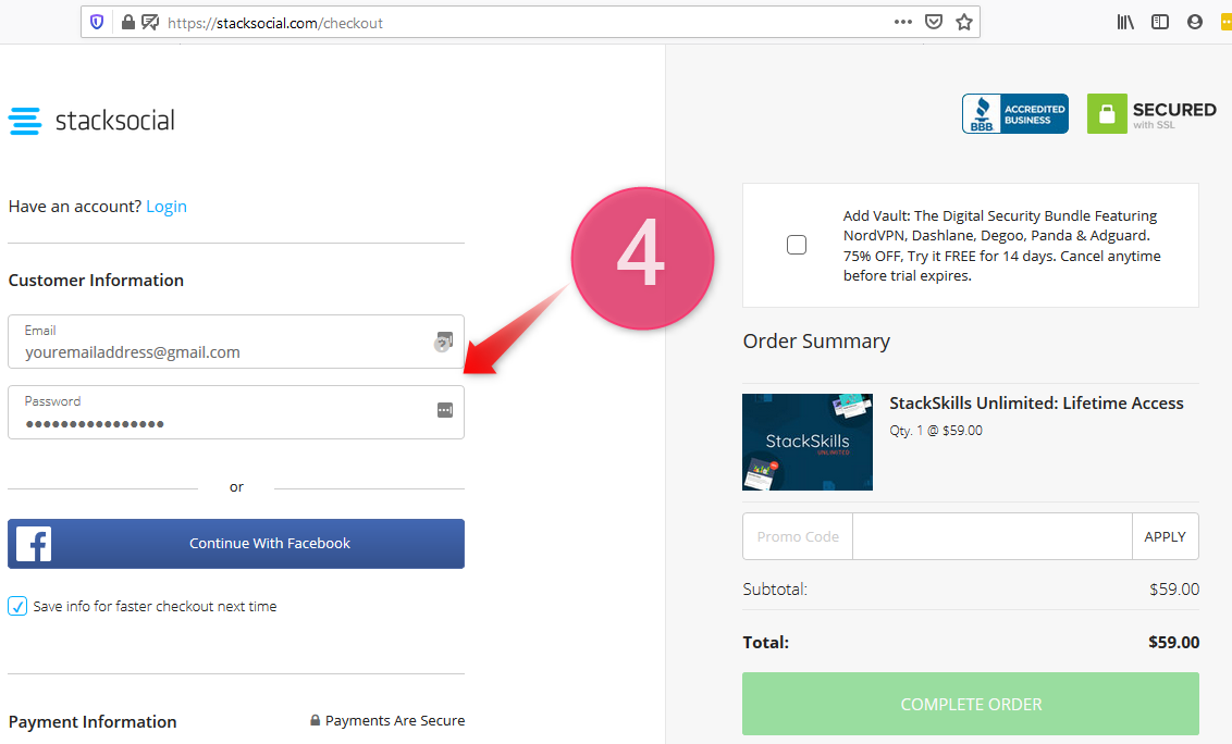 stacksocial buyer guides step 4