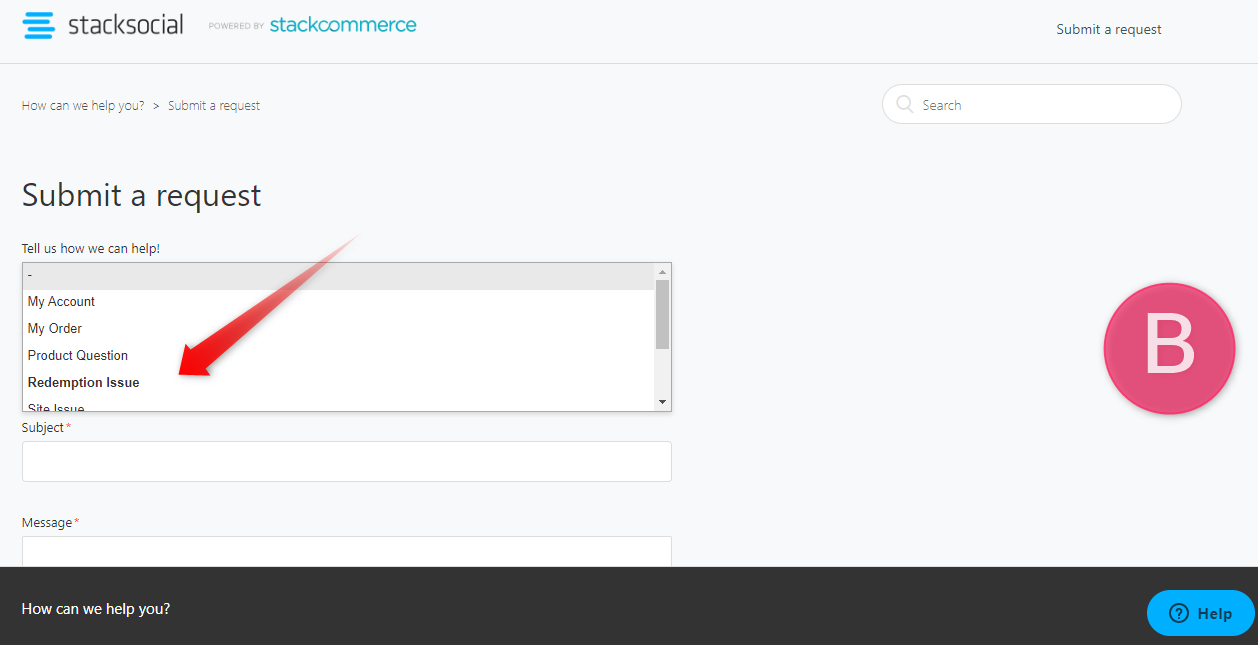Stacksocial redeemption contact support team stackcommerce