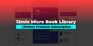 12min Micro Book Library Lifetime Premium Subscription